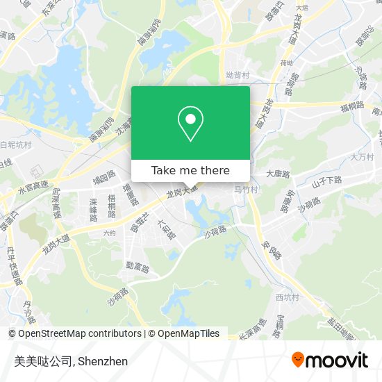 美美哒公司 map