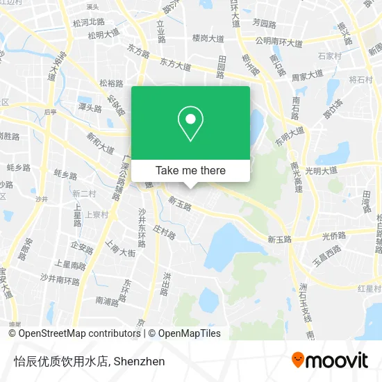 怡辰优质饮用水店 map