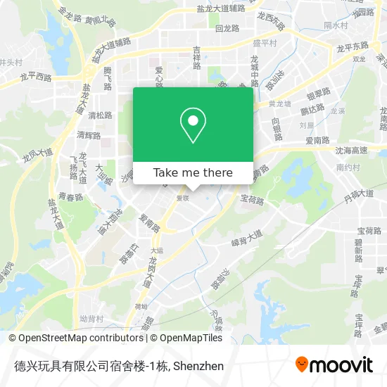 德兴玩具有限公司宿舍楼-1栋 map