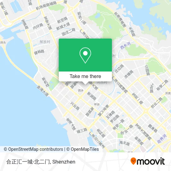 合正汇一城-北二门 map