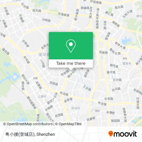 粤小腰(壹城店) map