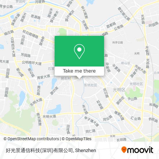 好光景通信科技(深圳)有限公司 map