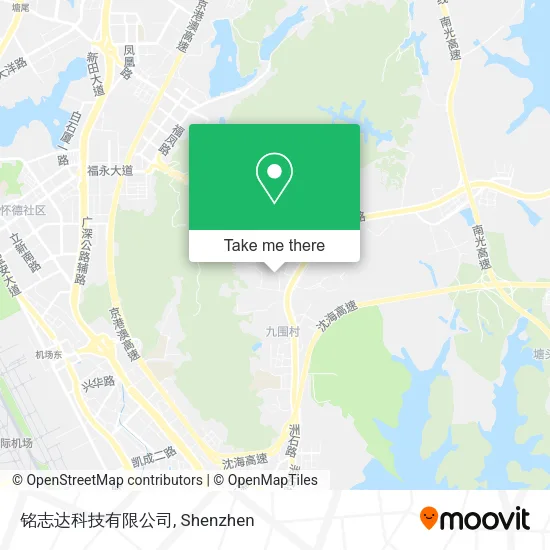 铭志达科技有限公司 map
