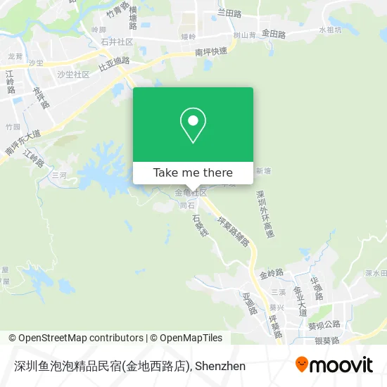 深圳鱼泡泡精品民宿(金地西路店) map