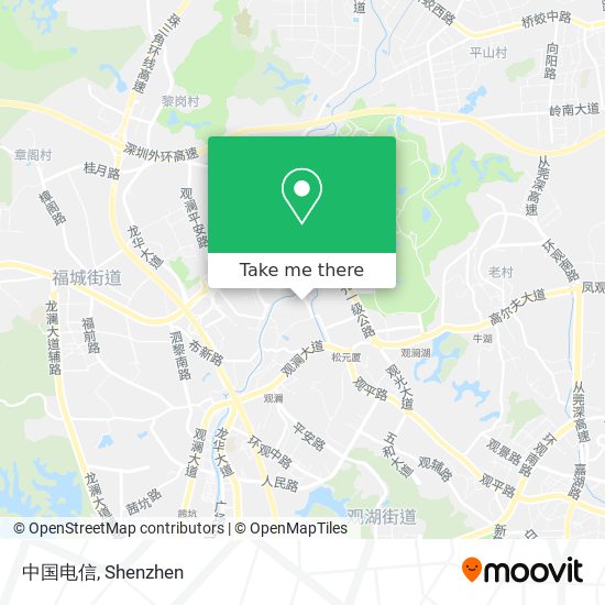 中国电信 map