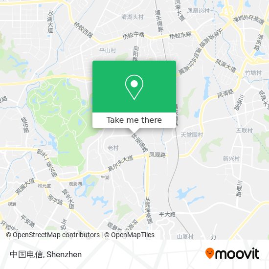 中国电信 map