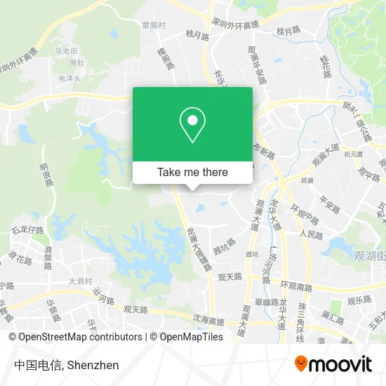中国电信 map