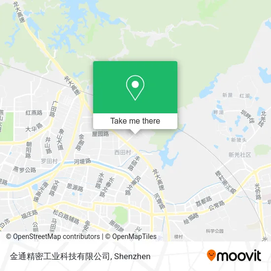 金通精密工业科技有限公司 map