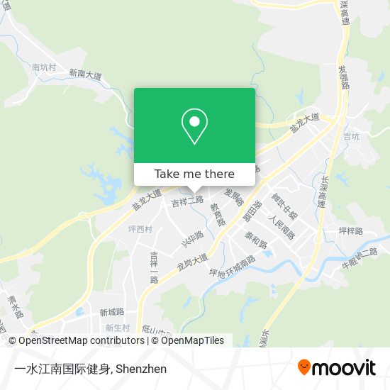 一水江南国际健身 map