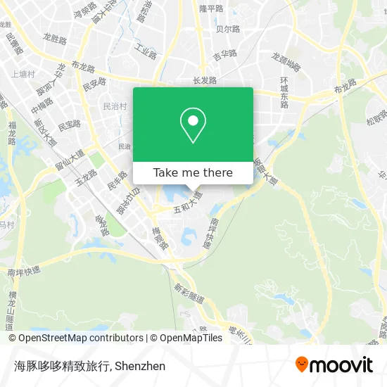 海豚哆哆精致旅行 map