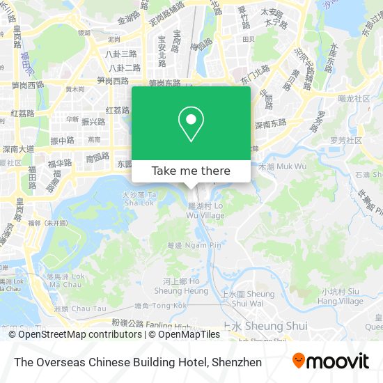 The Overseas Chinese Building Hotel map
