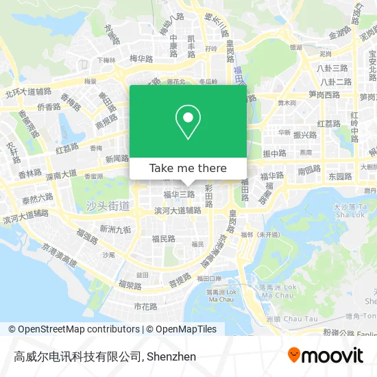 高威尔电讯科技有限公司 map