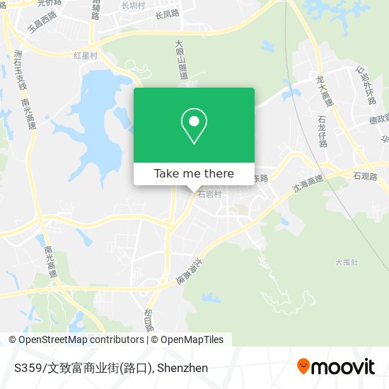 S359/文致富商业街(路口) map