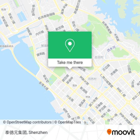 泰德元集团 map