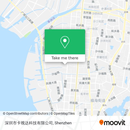 深圳市卡视达科技有限公司 map