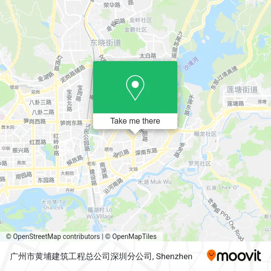 广州市黄埔建筑工程总公司深圳分公司 map