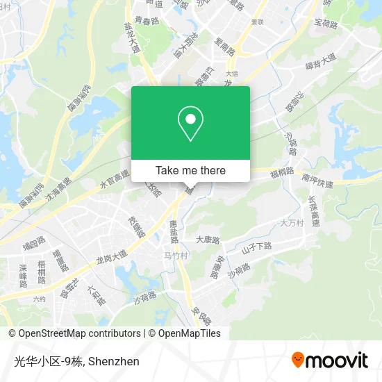 光华小区-9栋 map