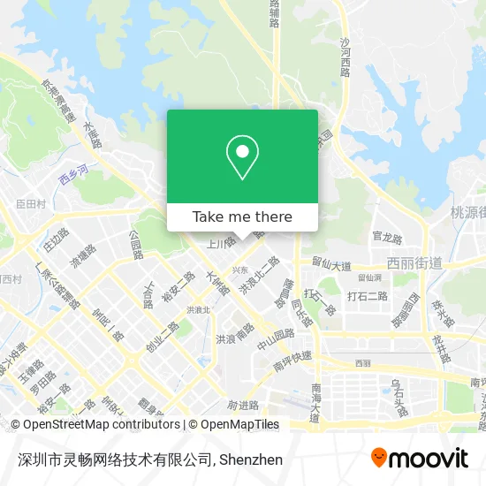 深圳市灵畅网络技术有限公司 map