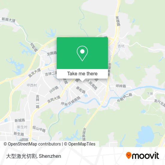 大型激光切割 map