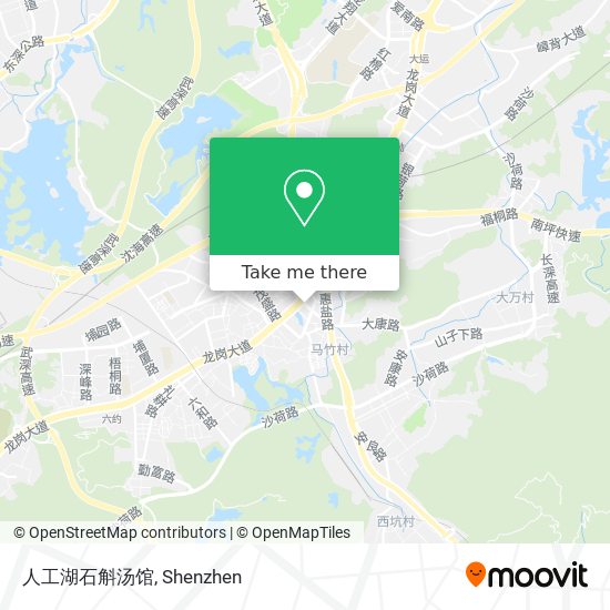 人工湖石斛汤馆 map