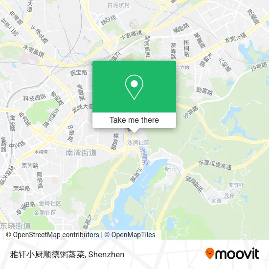 雅轩小厨顺德粥蒸菜 map