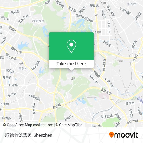 顺德竹笼蒸饭 map