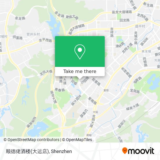 顺德佬酒楼(大运店) map