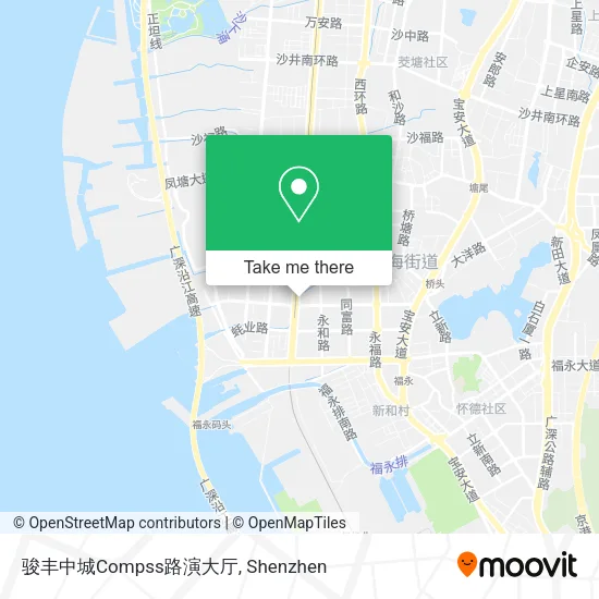 骏丰中城Compss路演大厅 map
