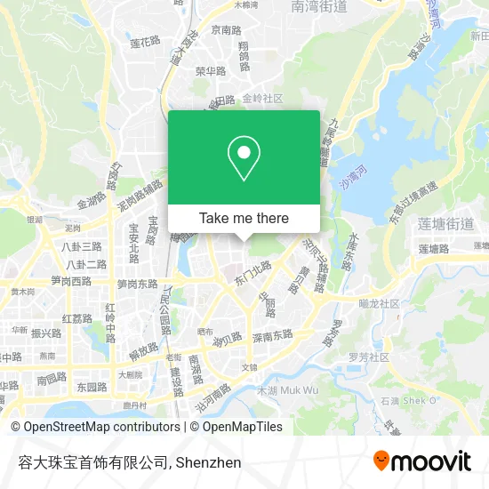 容大珠宝首饰有限公司 map