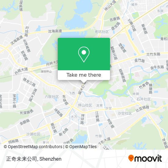 正奇未来公司 map