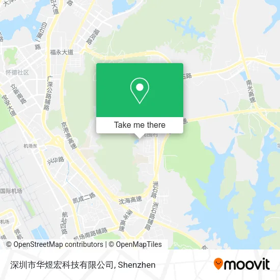 深圳市华煜宏科技有限公司 map