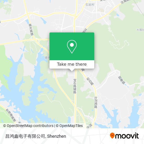 昌鸿鑫电子有限公司 map