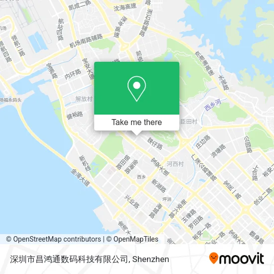 深圳市昌鸿通数码科技有限公司 map
