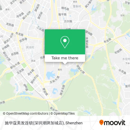 施华蔻美发连锁(深圳潮牌加城店) map