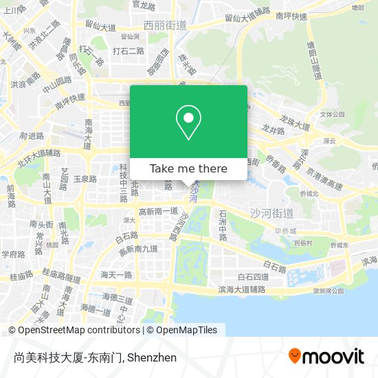 尚美科技大厦-东南门 map