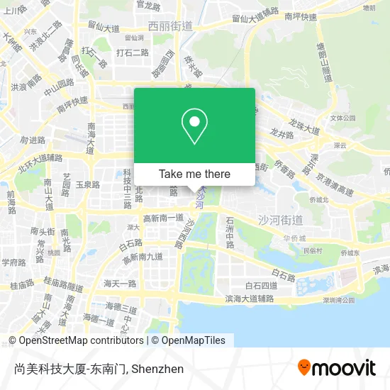 尚美科技大厦-东南门 map