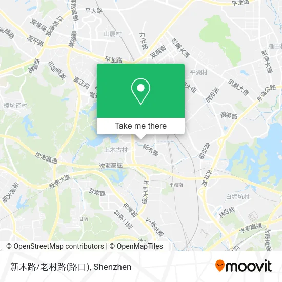 新木路/老村路(路口) map