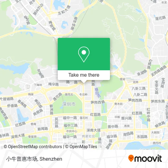 小牛普惠市场 map