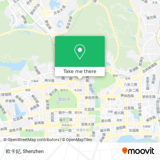 欧卡妃 map