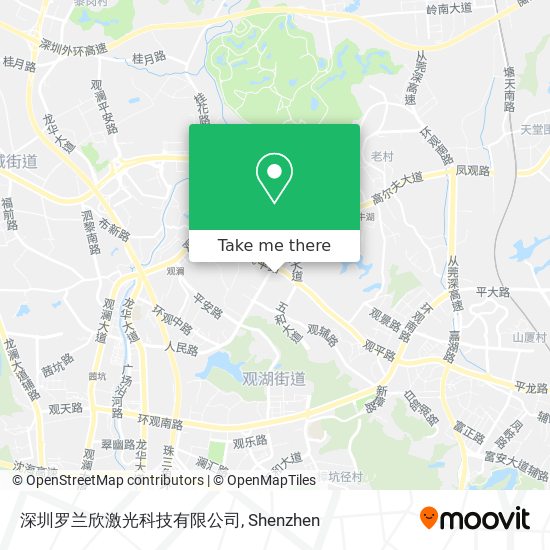深圳罗兰欣激光科技有限公司 map