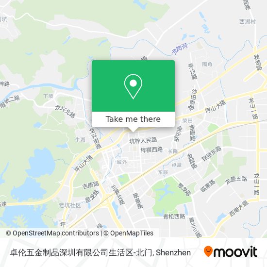 卓伦五金制品深圳有限公司生活区-北门 map