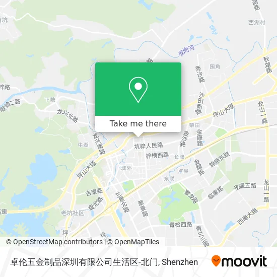 卓伦五金制品深圳有限公司生活区-北门 map