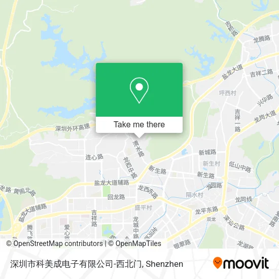 深圳市科美成电子有限公司-西北门 map