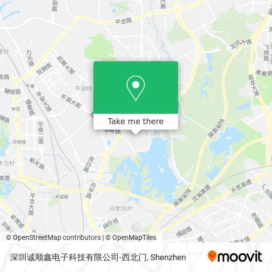 深圳诚顺鑫电子科技有限公司-西北门 map