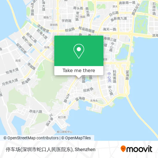 停车场(深圳市蛇口人民医院东) map