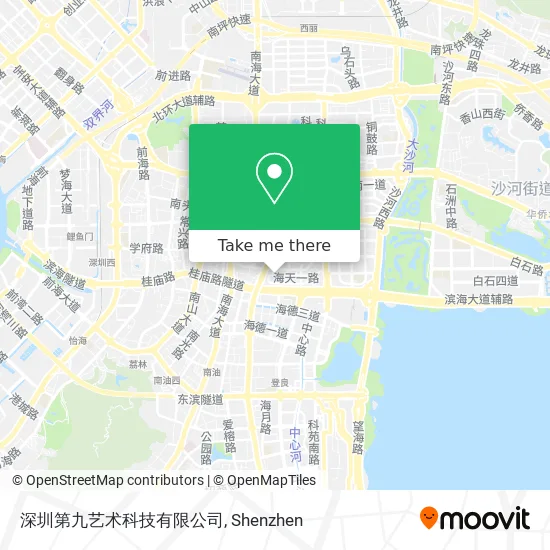 深圳第九艺术科技有限公司 map