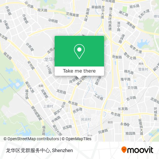 龙华区党群服务中心 map