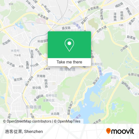 惠客從果 map