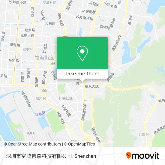 深圳市富腾博森科技有限公司 map