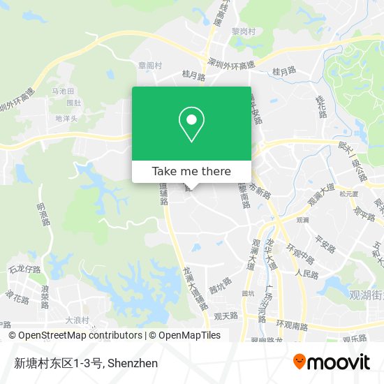 新塘村东区1-3号 map